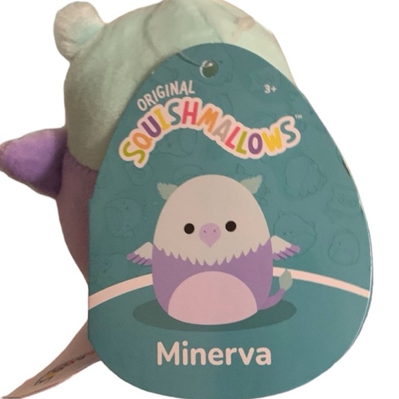 NWT 3” Minerva The Griffin Squishmallows Clip - Picture 3 of 4